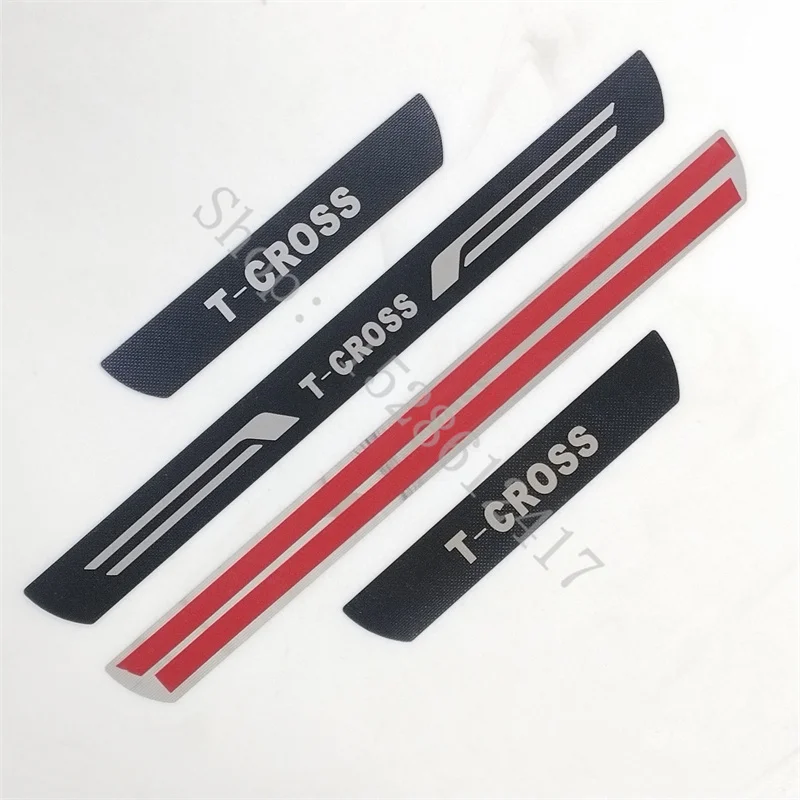 

Для VW Volkswagen T-Cross 2018 ~ 2024 Высокое качество из нержавеющей стали, внешняя накладка на порог, защита, педаль, автомобильные аксессуары