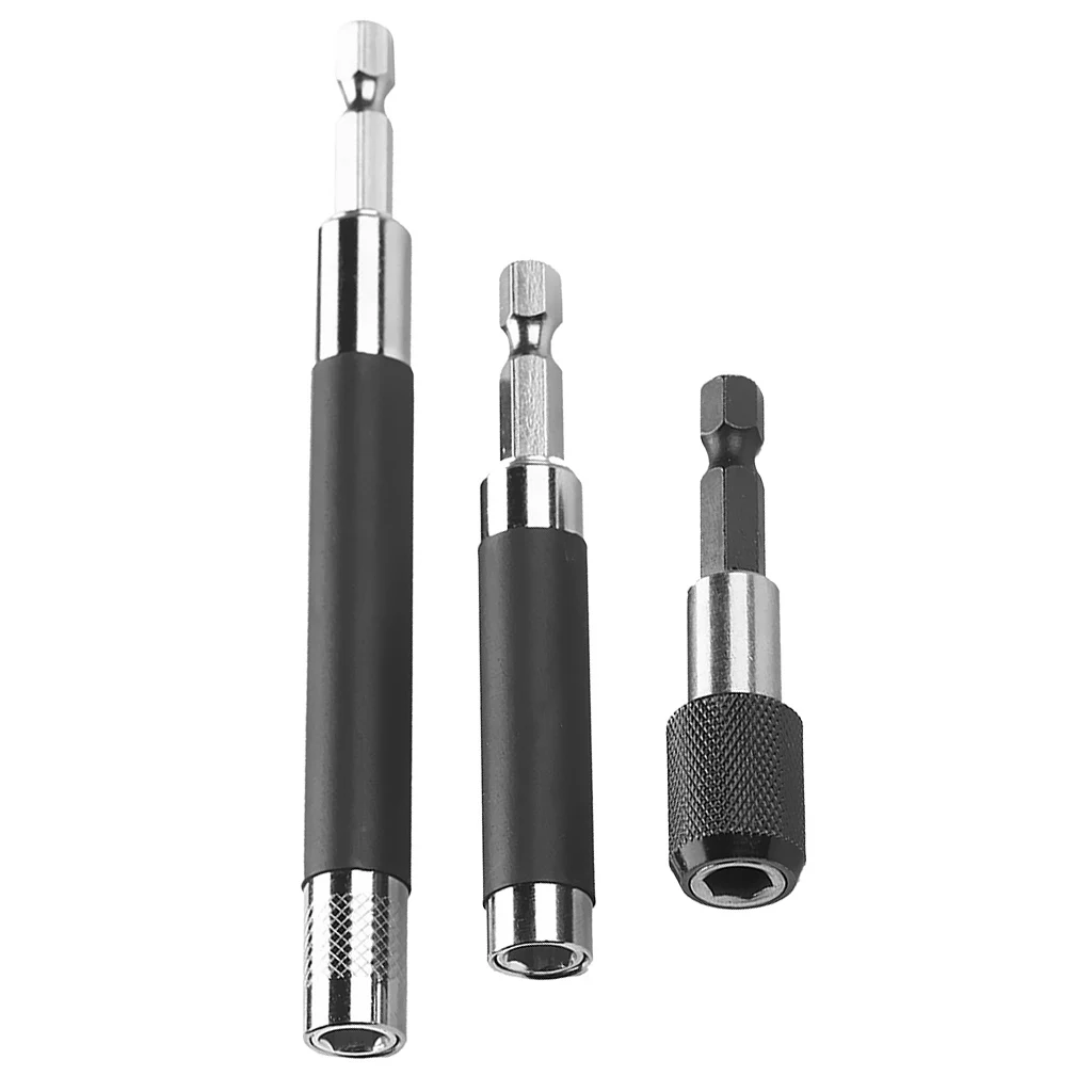 3Pcs/ Set Telescoping Screwdriver Bit Holder 1/4