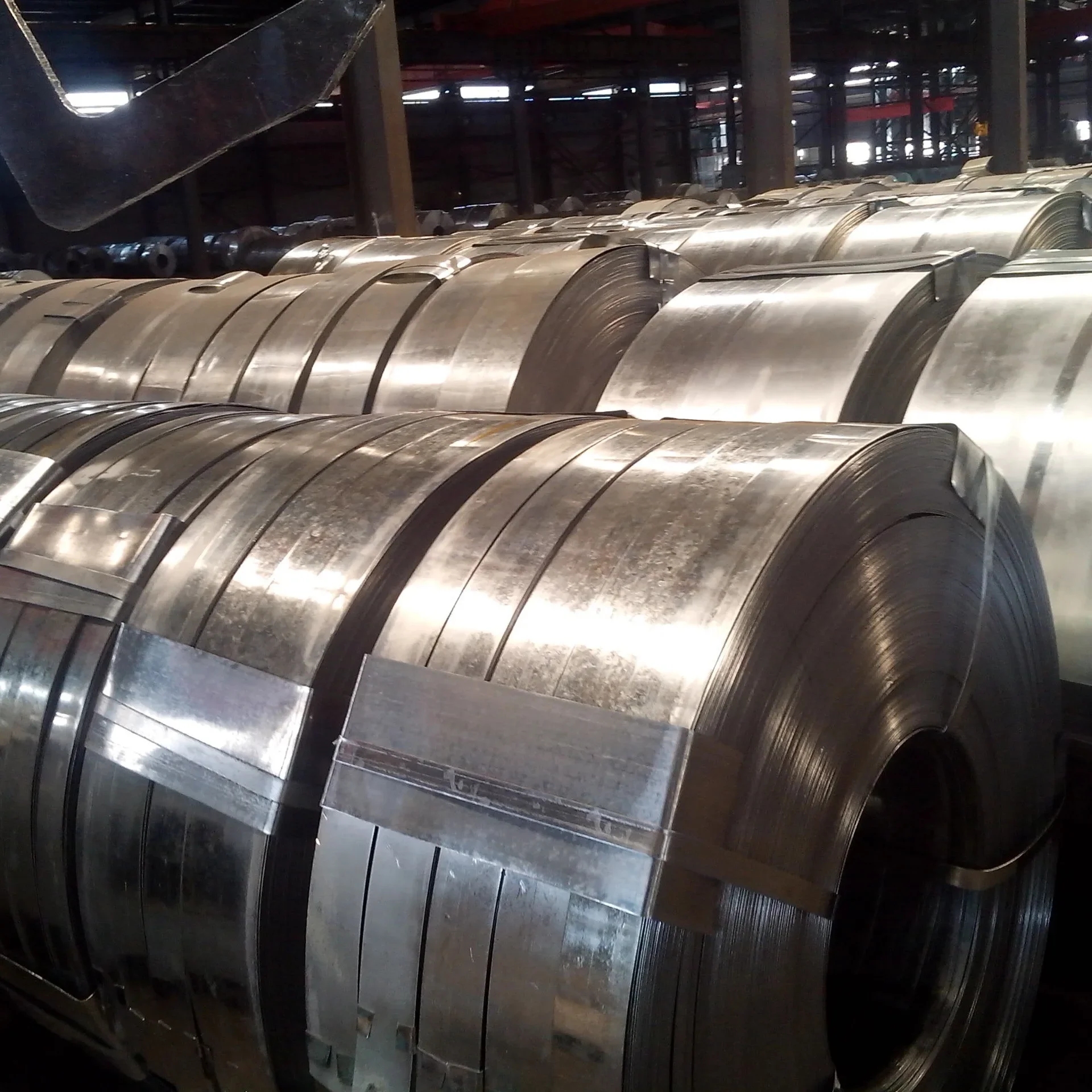 Dx51d Z140 ASTM Q195 0.3mm Galvanized Steel Strips Steel Tape Manufacturer for Cutting Sheets Application