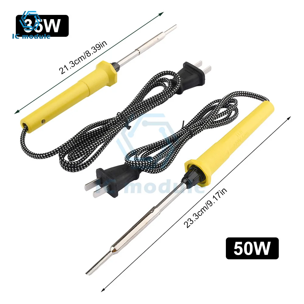 220V 35W 50W Internal Heating Type Tool New Adjustable Temperature Electric Soldering Iron Household Welding Repair Tool