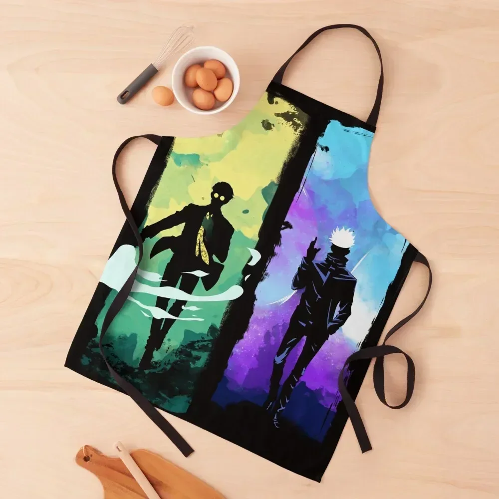 

The sorcerer professors Apron Woman Work For Men christmas kitchen cloths Women's Home Clothes Apron