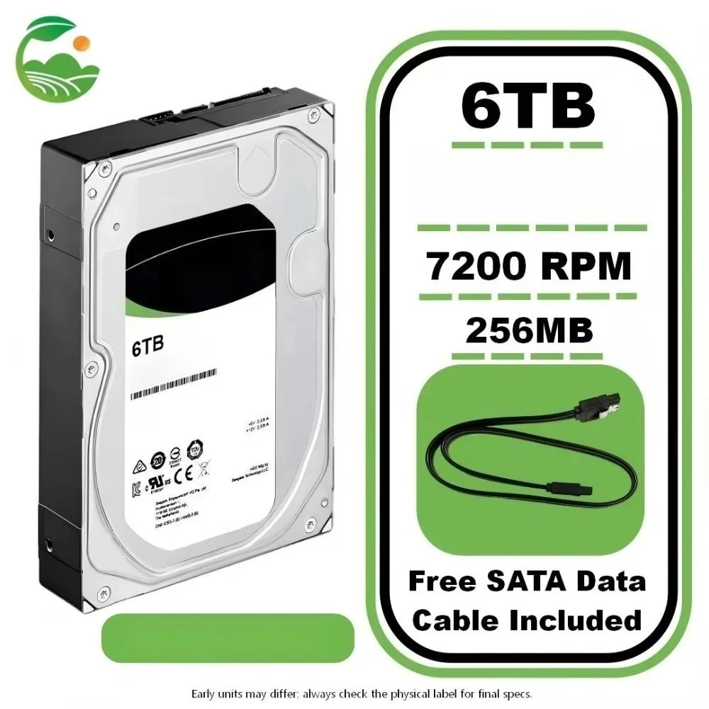 FOR ST6000NM019B Enterprise 6TB 7200RPM CMR Hard Drive