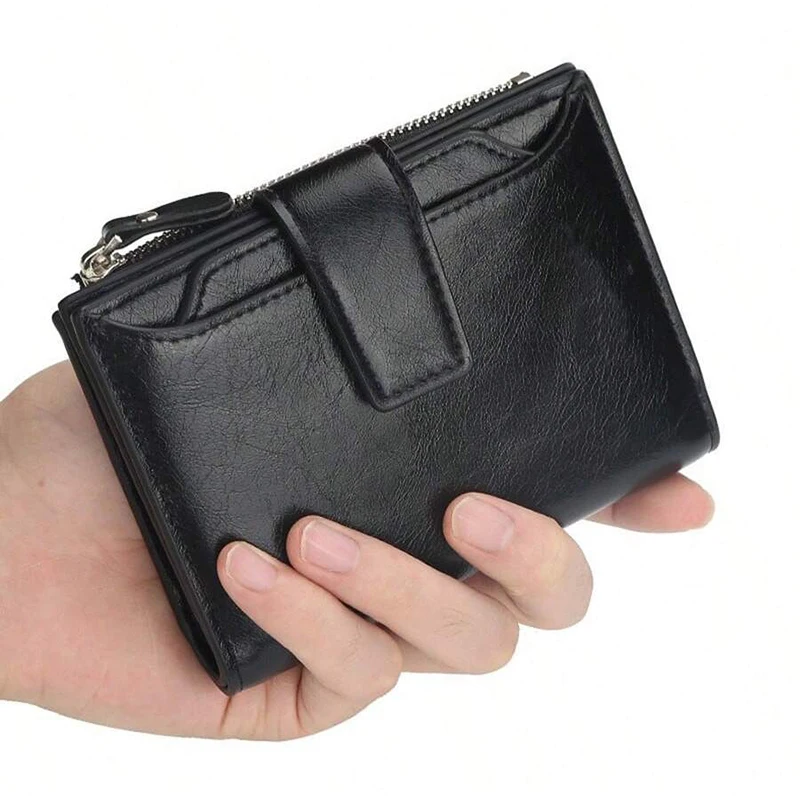 credit card holder Wallet for men and women Purse RFID Blocking Men Leather Wallet Money Bag Wallet best gifts for men