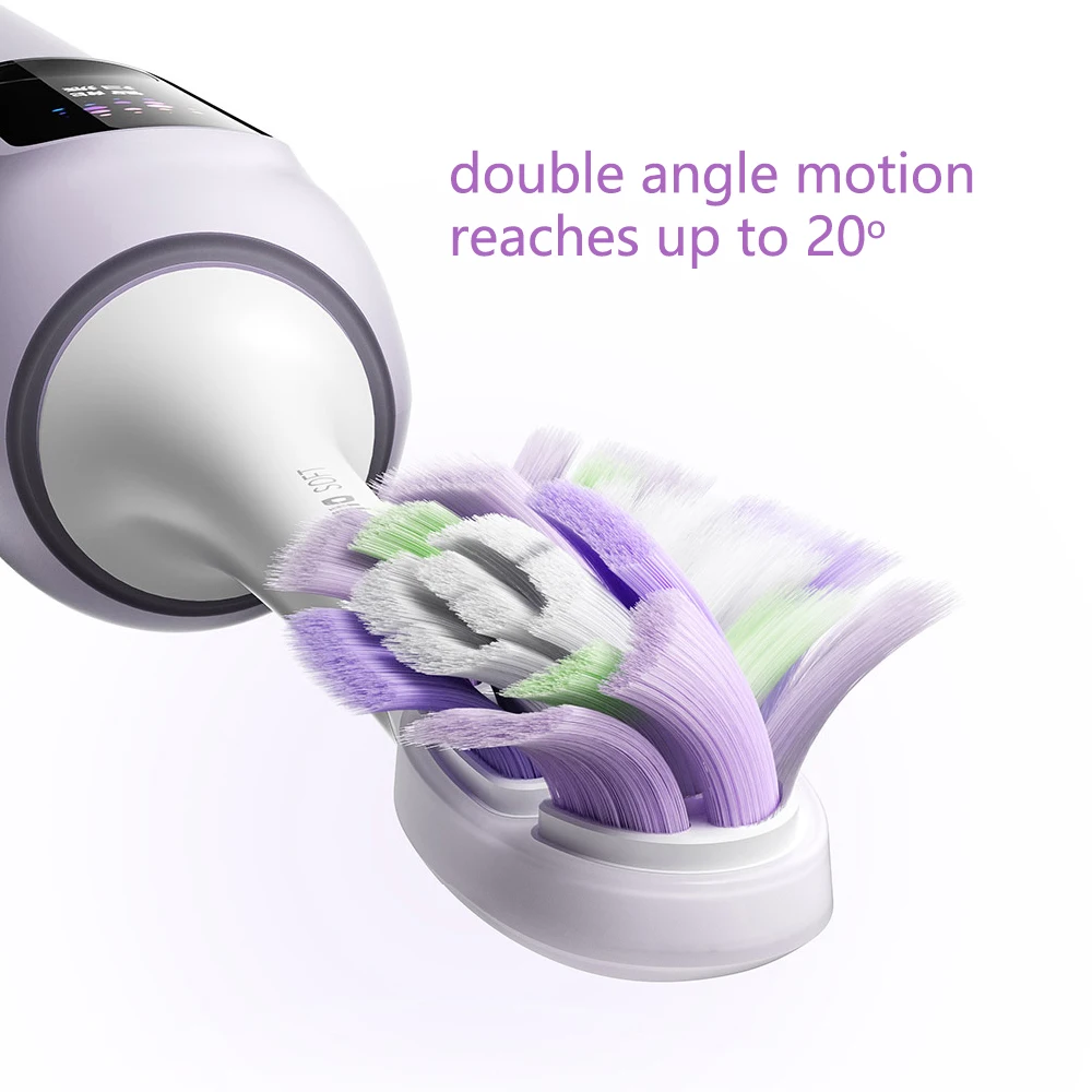 New Mijia Sonic Vibration Electric Toothbrush Pro Intelligent Tooth Surface Recognition Digital Display Reminder
