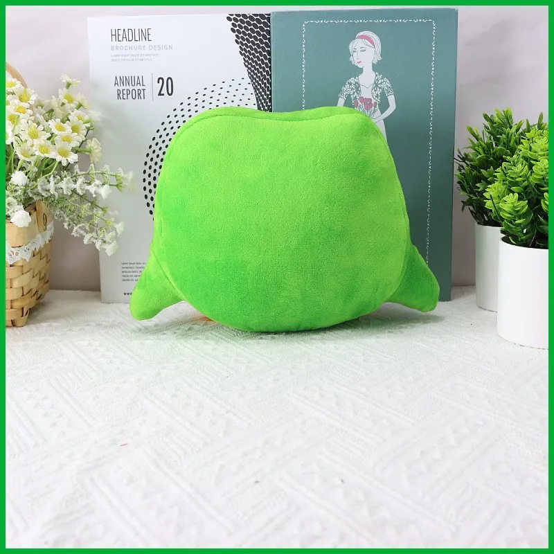 In Stock Duolingo Owl Plush Toy Cute Soft Stuffed Green Plush Doll Home Decoration Throw Pillow Cute Periphery Holidays Gift