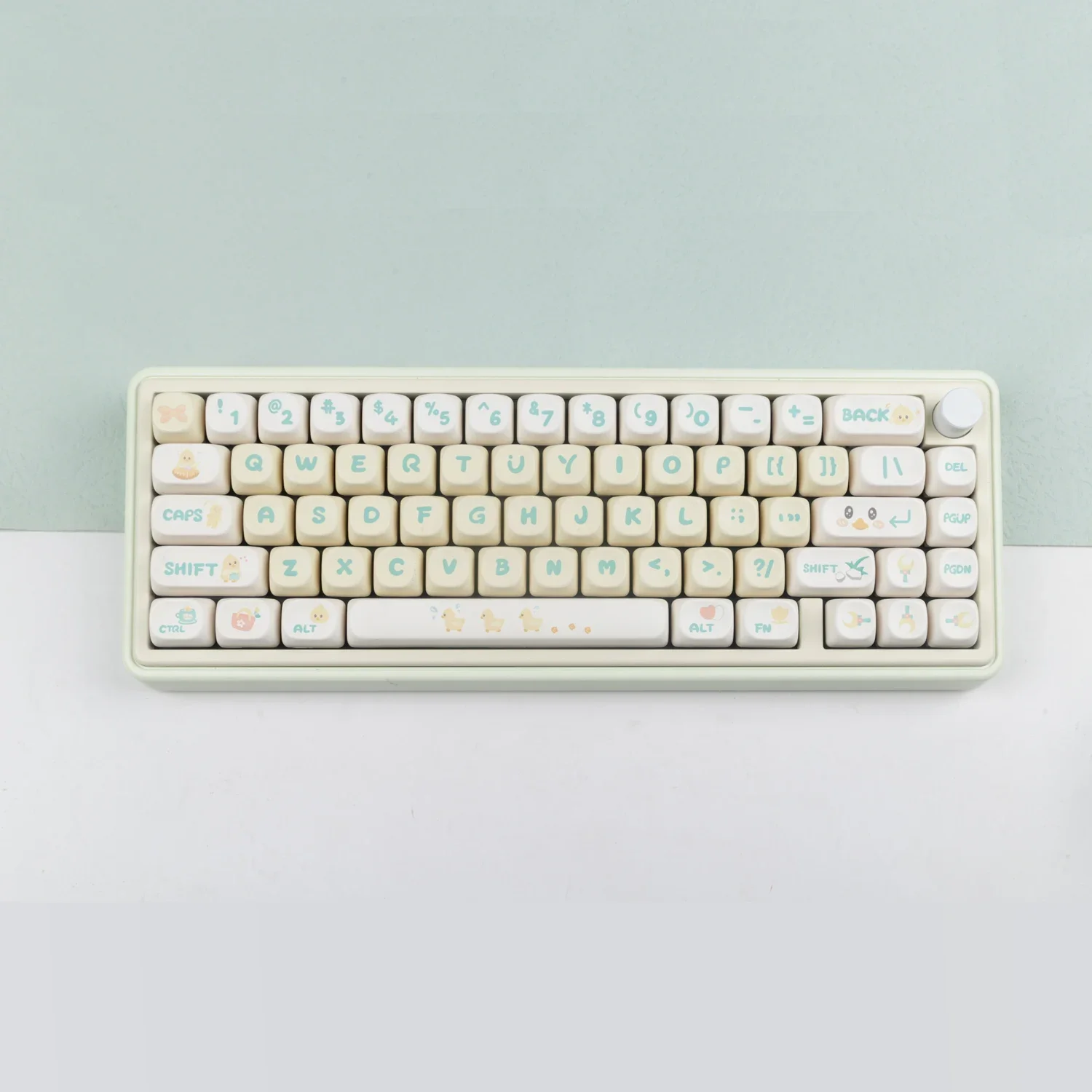 

Picnic duck keycaps MOA profile Dye-Sublimation PBT keycap 142keys