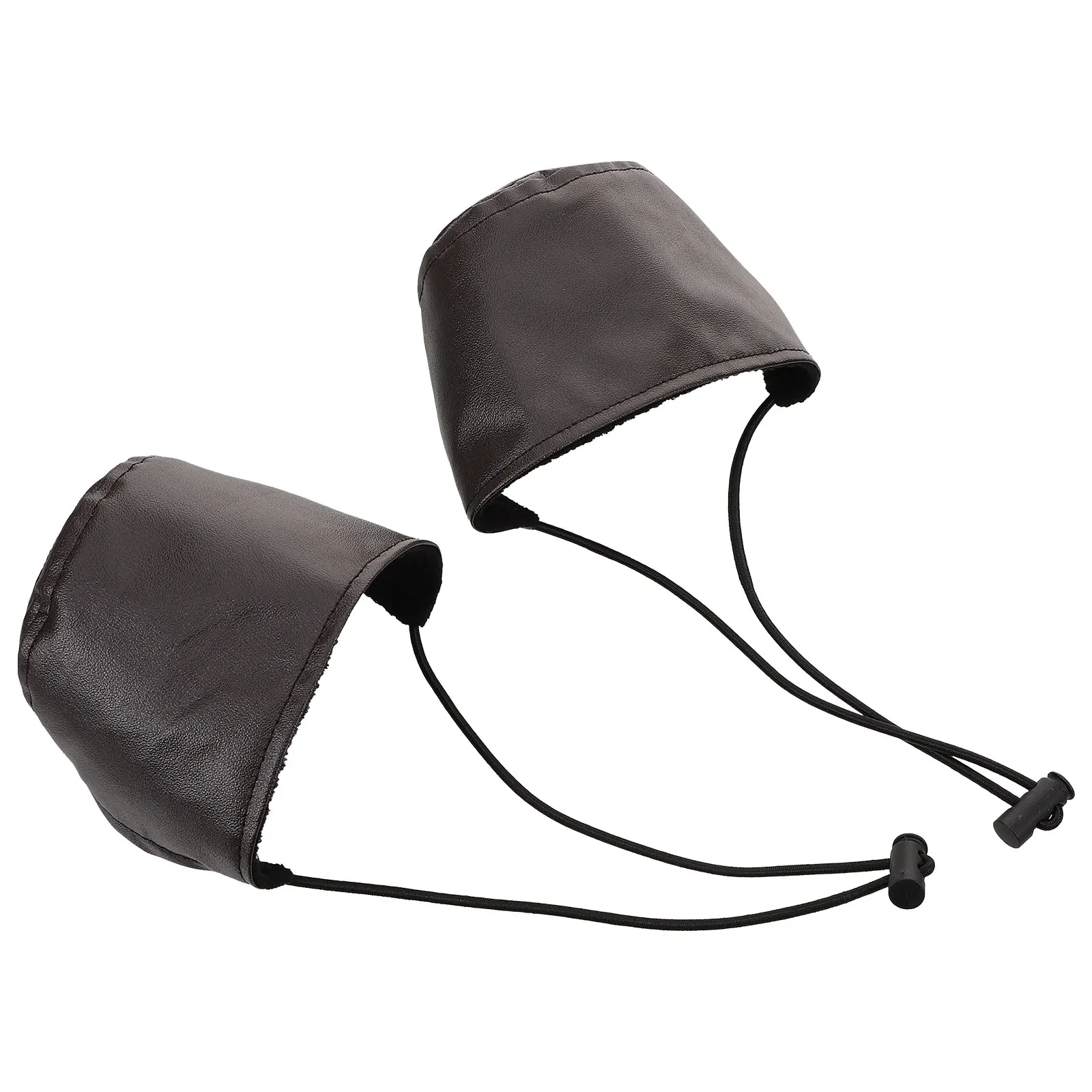

2Pcs Brown Heel Protector for Driving Car Adjustable Rope Protects High Heel Shoes Men Women Foot Care Tools Shoe Covers