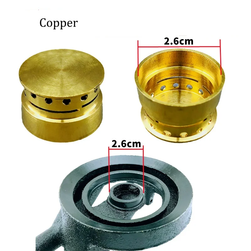 Suitable for Gas Stove Accessories Fire Cover Fire Core Embedded Small Fire Cover in The Center of Burner Natural Gas Part