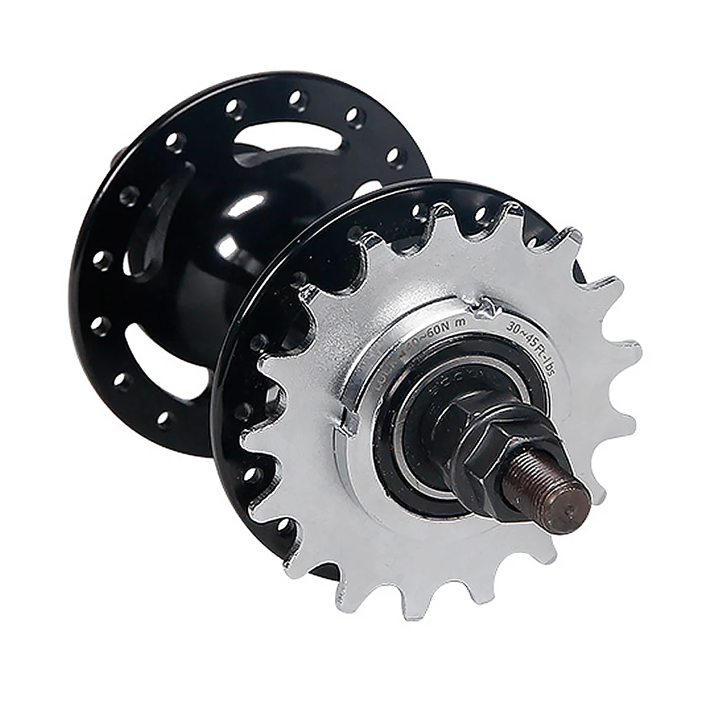 Single Speed Fixed Gear Mountain Bike Wheel Cogs Bicycle Sprocket Lockring Kit Crankset Accessories Replacing Parts 16T