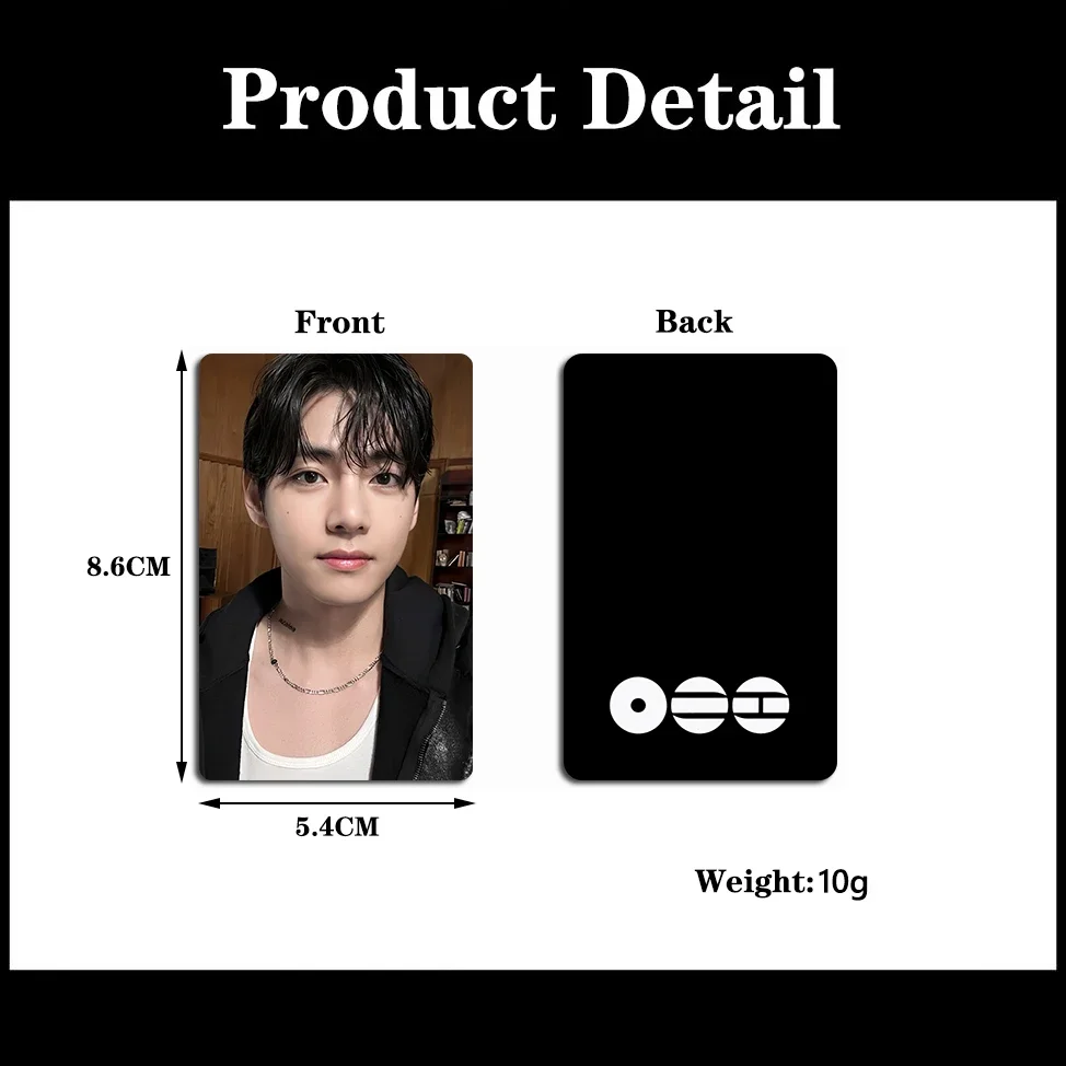 Universal KPOP Fan Lomo Cards Album Print Collection Cards Classic KPOP Merchandise Gift Cards Set image 3