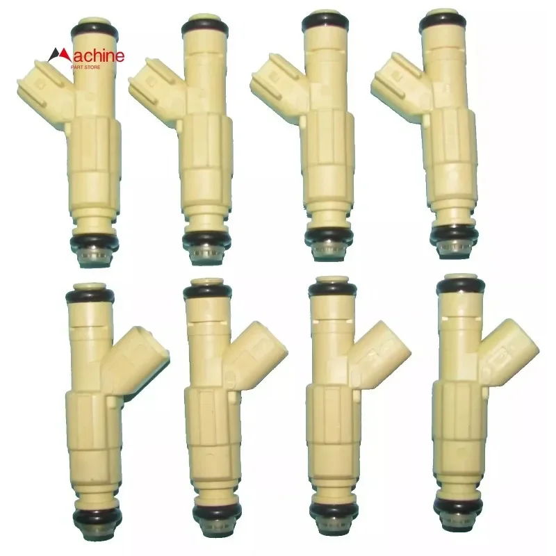 

0280155861 8Pcs Fule Injectors For Bosch 1999-2001 Ford 5.0 L 2000-2002 Mazda MPV Mercury Cougar 2.5L V6 XS2E-9F593-A5A