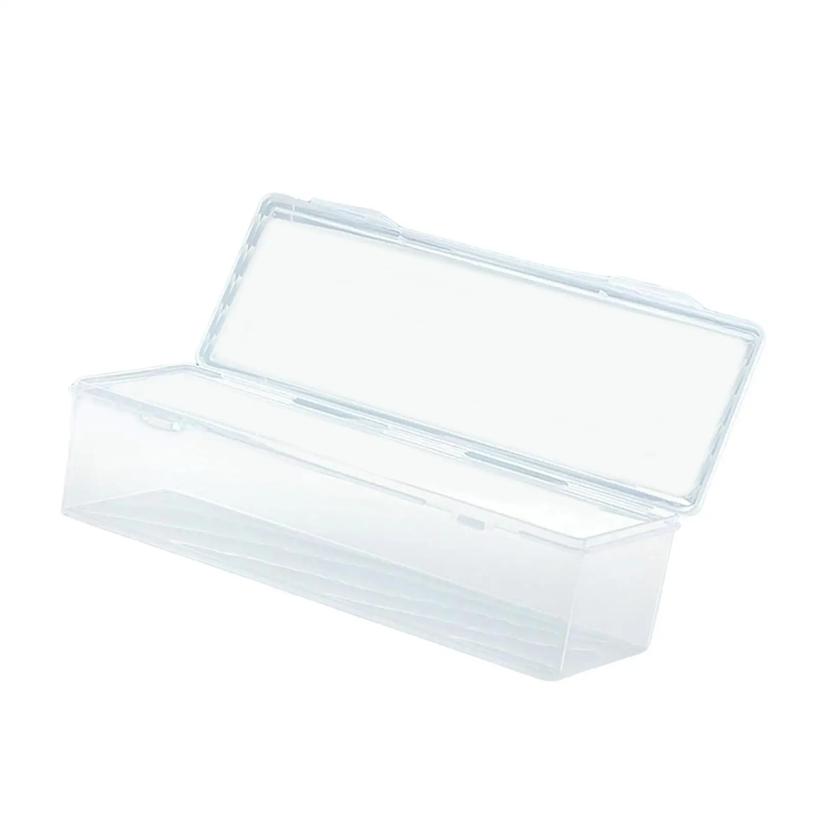 

Прозрачный пластиковый органайзер для карт с разделителями, коробка для хранения игровых карт, подходит для карт Pokemon и спортивных карт