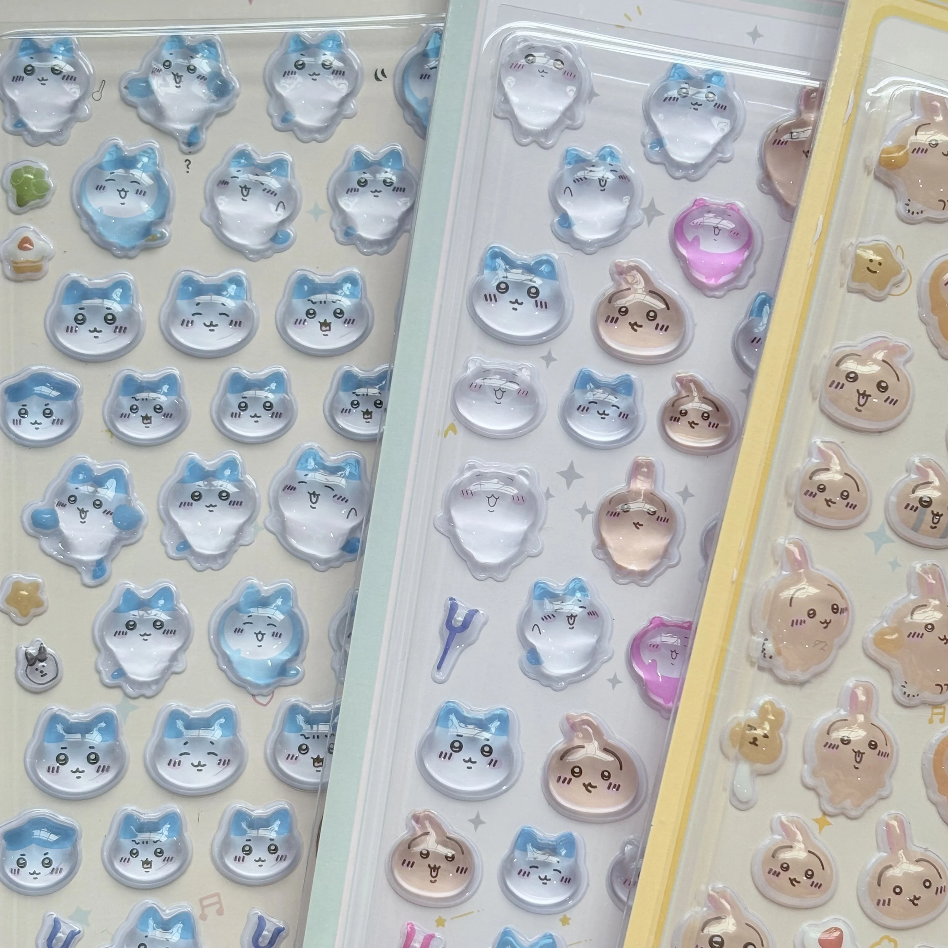 Cute 3D Kawaii Cartoon Stickers DIY Phone Case & Stationery Decor Perfect Student Gift Idea