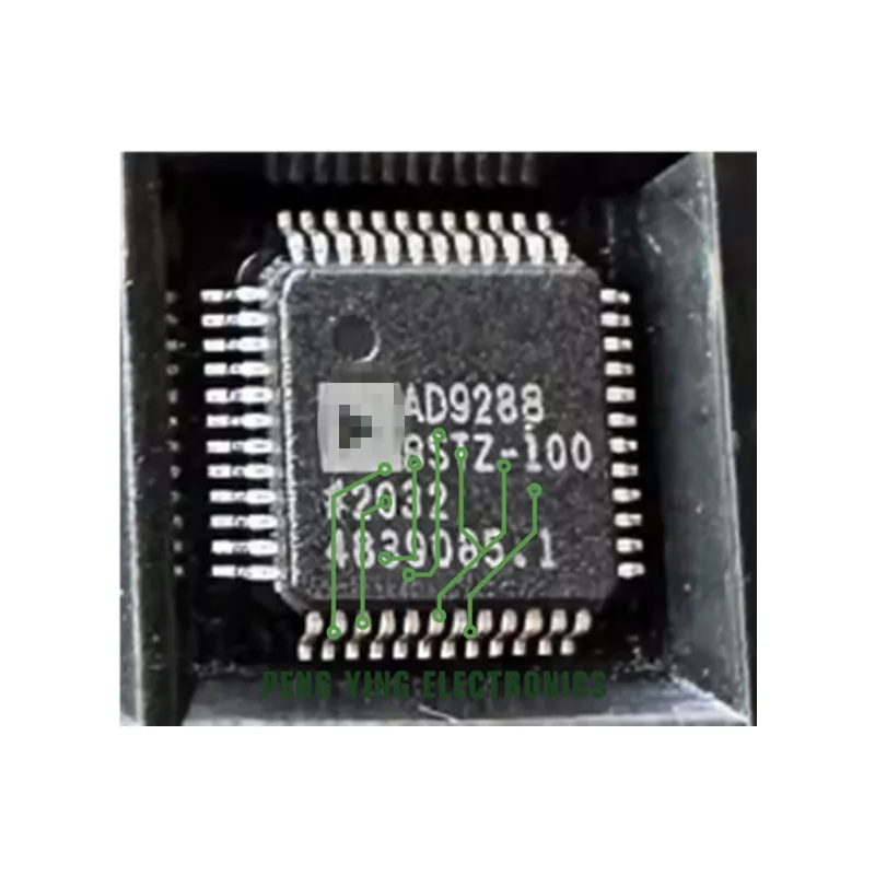 1PCS 100%new AD9288BSTZ-100 LFQP48 AD9288BST-100 AD9288 replacement compatible with MXT2088 analog-to-digital conversion IC chip