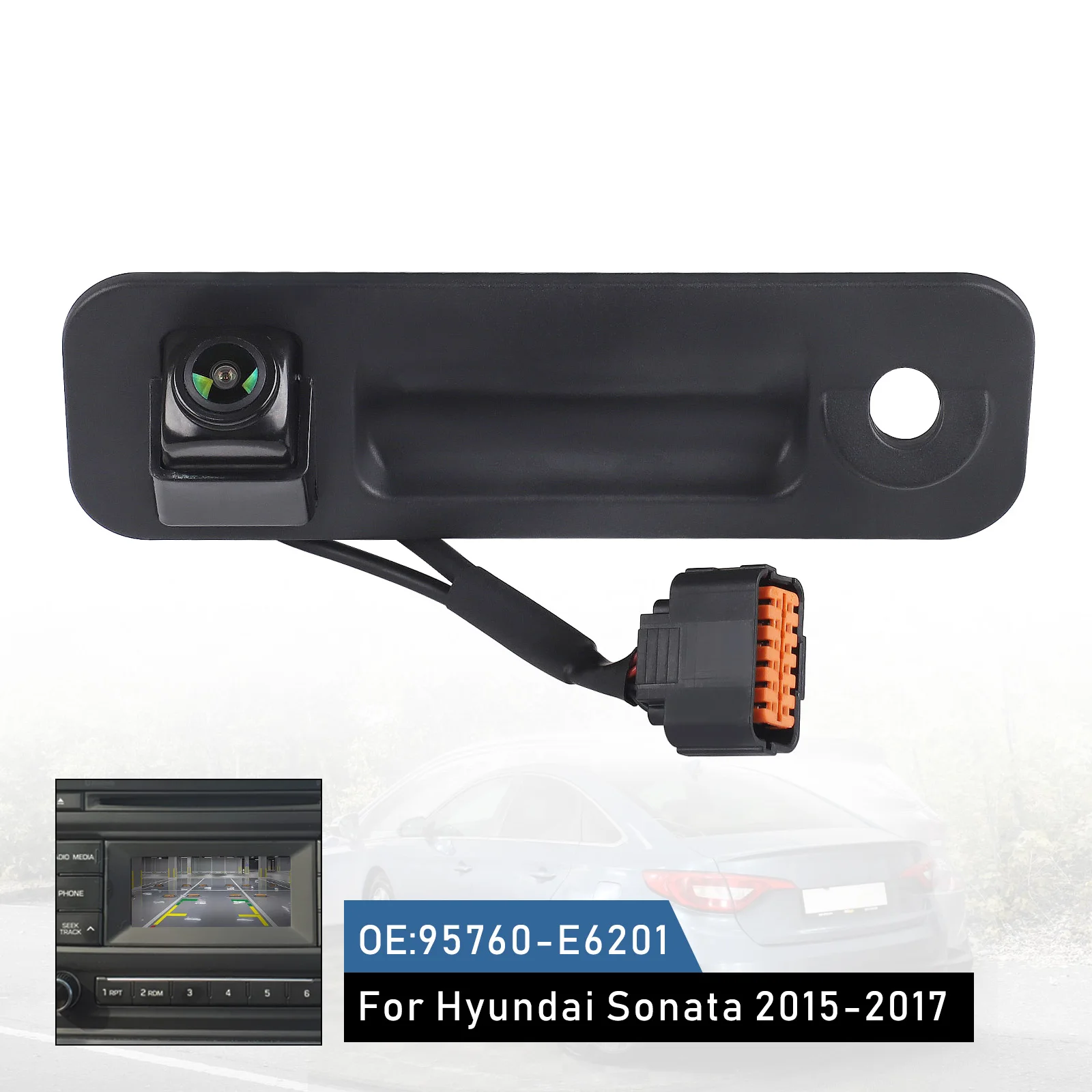 

New GreenYi High-Quality Backup Camera 95760-E6201 95760-C2101 95760-E6200 for Hyundai Sonata Rear View Reverse Camera 2015-2017