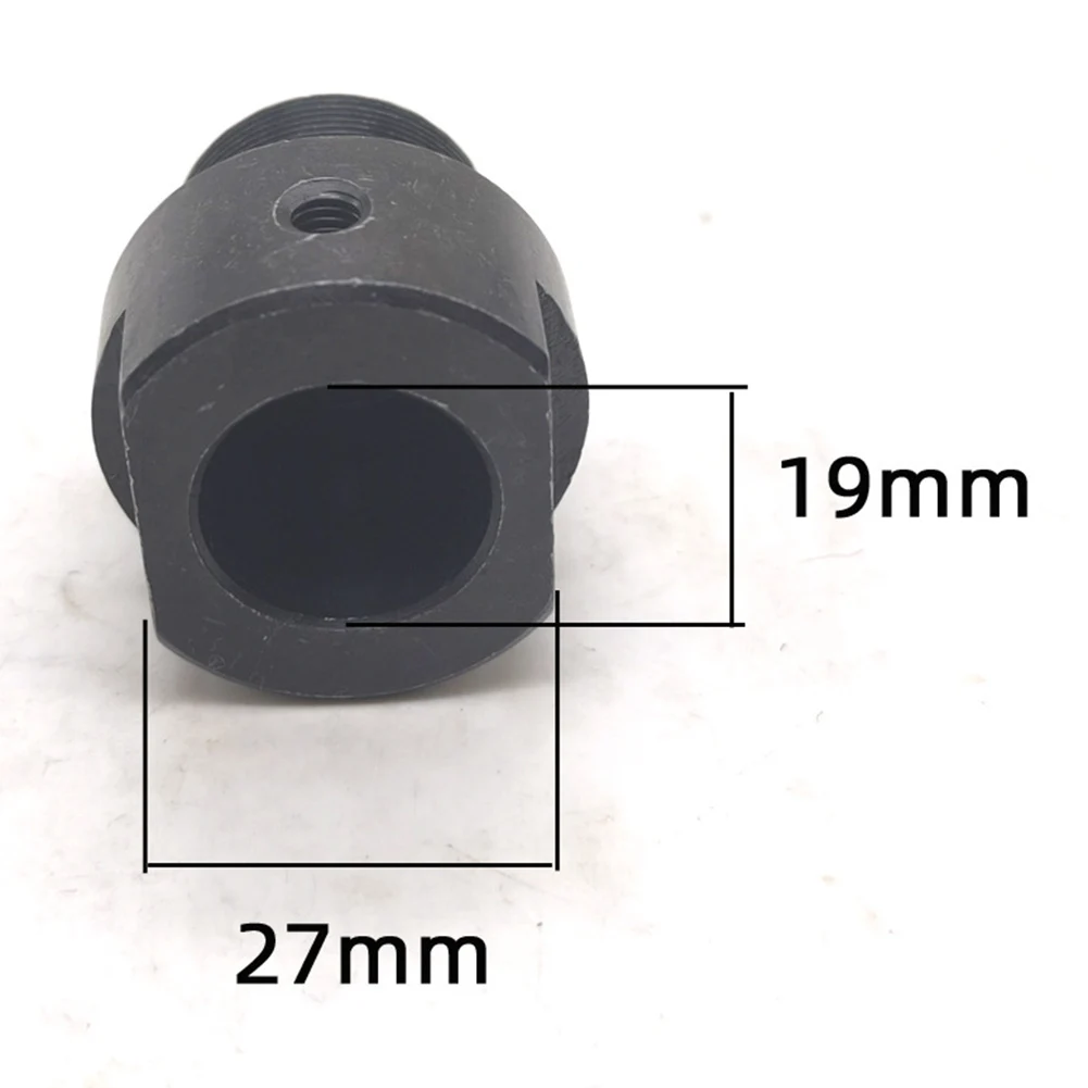 for lathe Chuck Connector M25-19 Connecting Shaft for lathe Machining Metal Construction Black Finish 19mm Connecting Hole