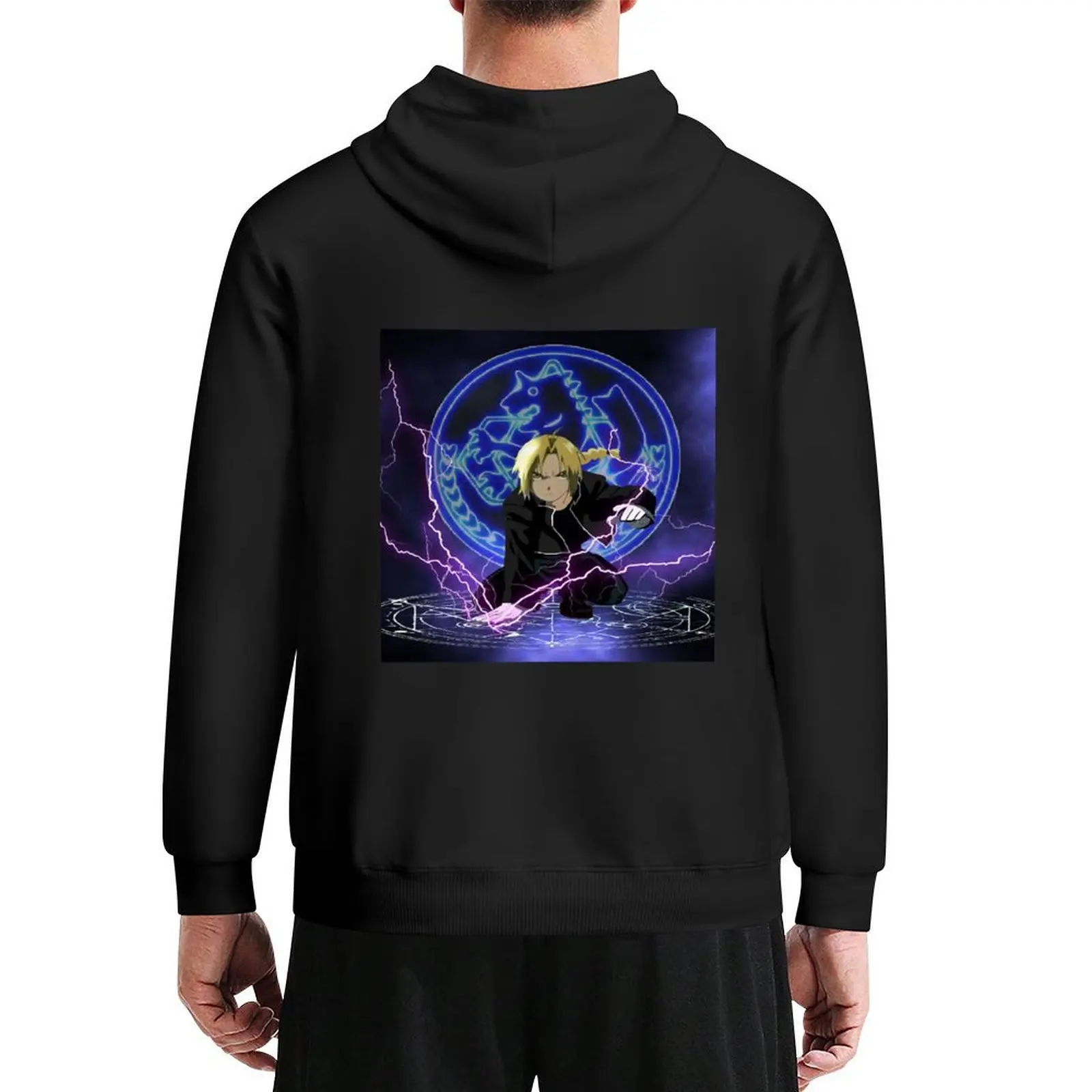 

Edward Elric Hoodie men wear autumn jacket men mens clothing graphic t shirts men oversized hoodie