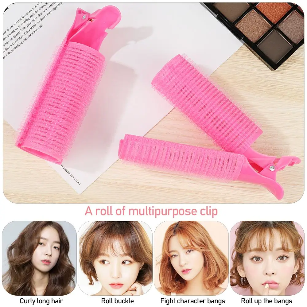 Rizador de volumen para flequillo, herramienta de peinado sin esfuerzo, pinza para cabello natural y esponjoso, rizador de ondas, rizador de raíz de cabello