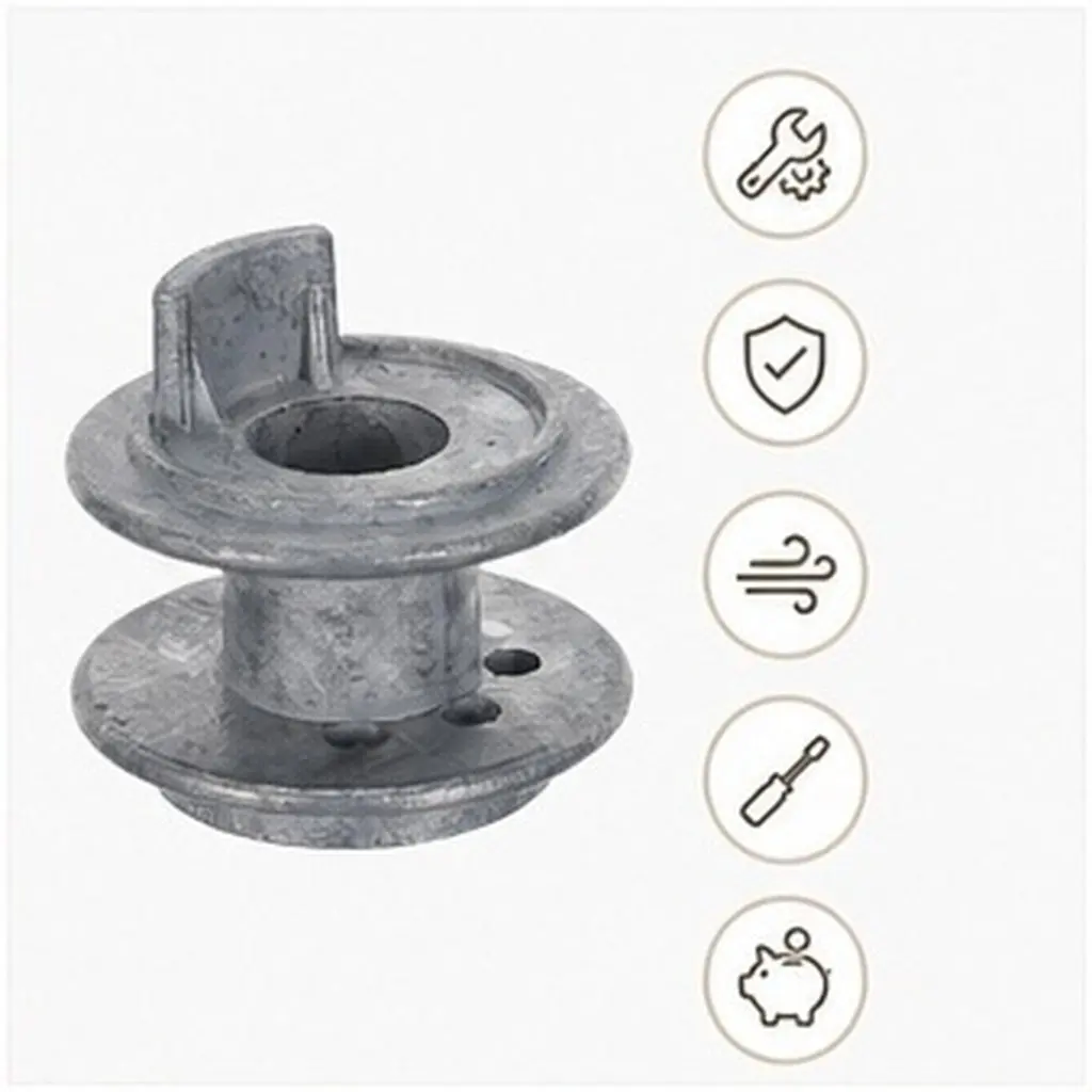 Umbrella Winding Reel Roman Umbrella Replacement Parts Outdoor Patio Parasol String Wheel Crank Handle Rope Wheel Heavy Duty
