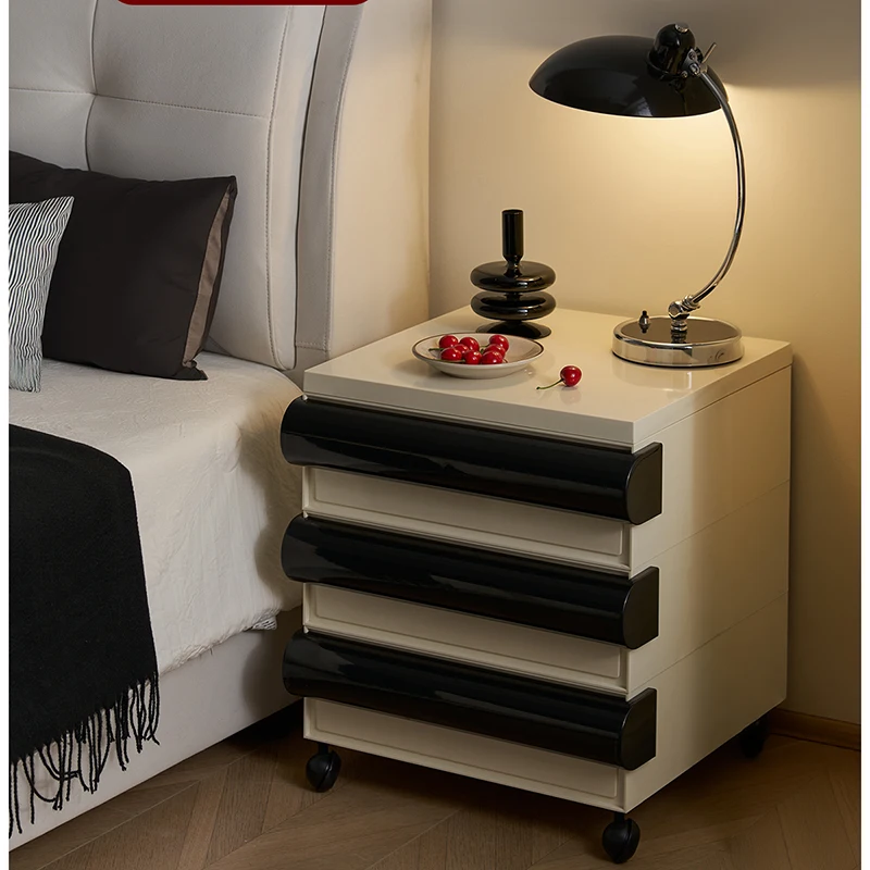 

Plastic Minimalist Nightstand Table Modern Cute White Bedroom Nightstand Table Nordic Small Mesitas De Noche Home Furniture