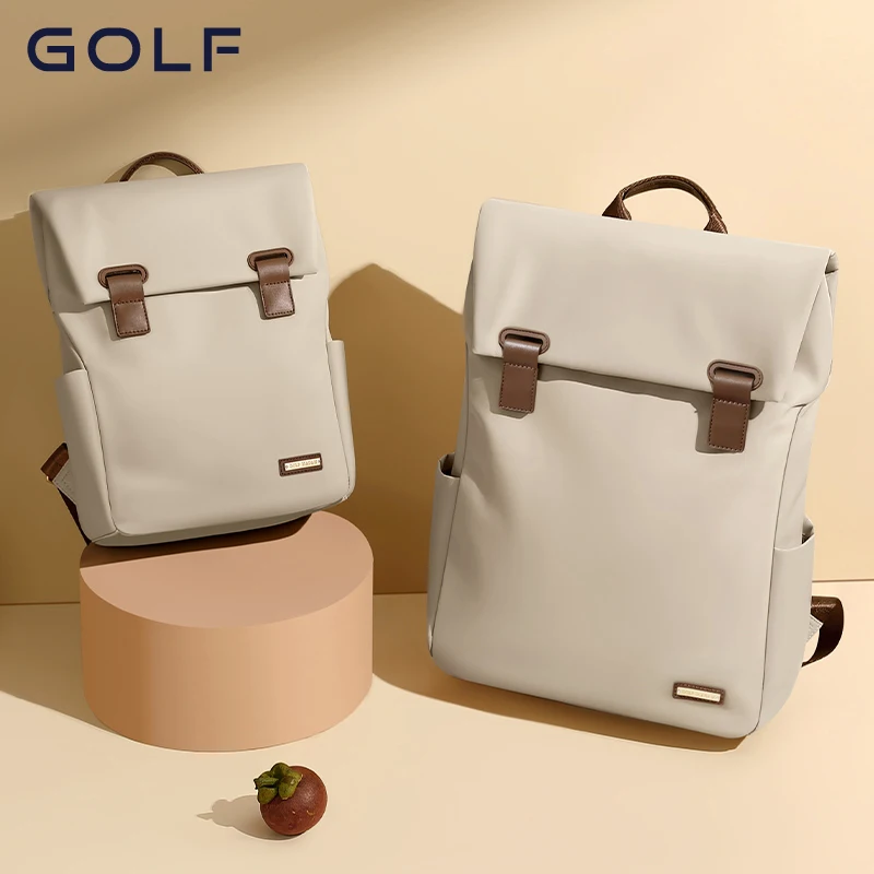 Plecak GOLF Damski Antykradzieżowy Plecak na Laptopa Elegancki Plecak Szkolny 15 6 cali Wodoodporny Mały Plecak na iPad Wysoka Jakość