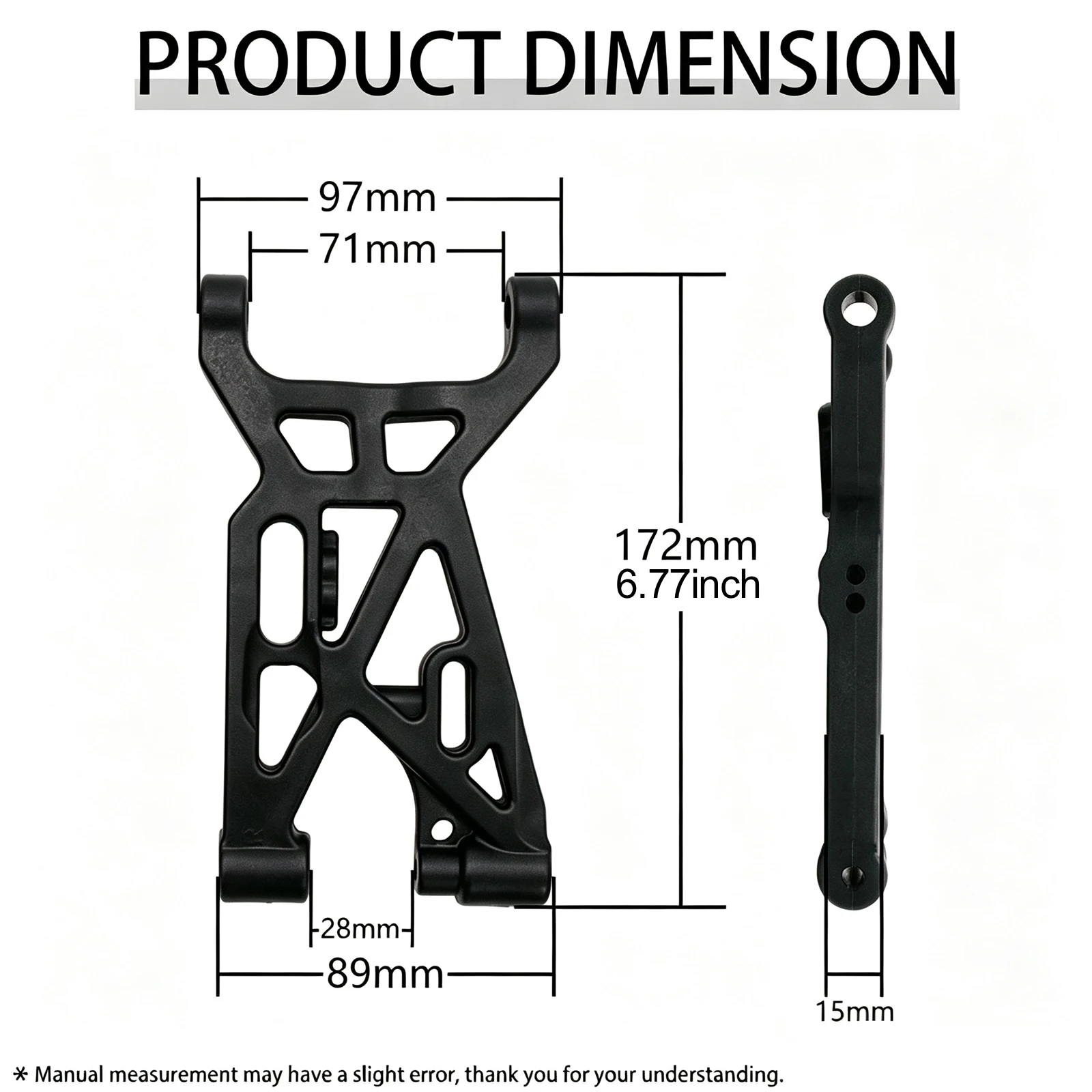 CFTGIW Paire de Bras de Suspension Avant RC 104001-1858 pour 104001/10 Pièces de Mise à Niveau de Voiture RC Pièces Qui Parient Longtemps Bras Avant RCBras de Suspension RCBras Oscillant pour CFTGIW Paire de Bras de Suspension Avant RC 104001-1858 pour 104001/10 Pièces de Mise à Niveau de Voiture RC Pièces Qui Parient Longtemps Bras Avant RCBras de Suspension RCBras Oscillant pour