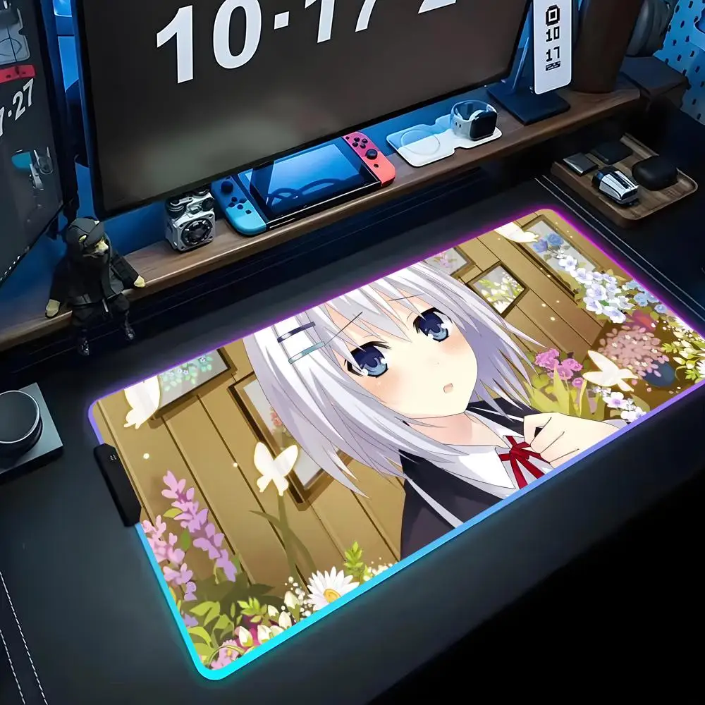 

Игровой коврик для мыши Tobiichi Origami RGB, большой светящийся коврик для ПК, настольный коврик, светящийся коврик для мыши, большой коврик для клавиатуры, настольный коврик