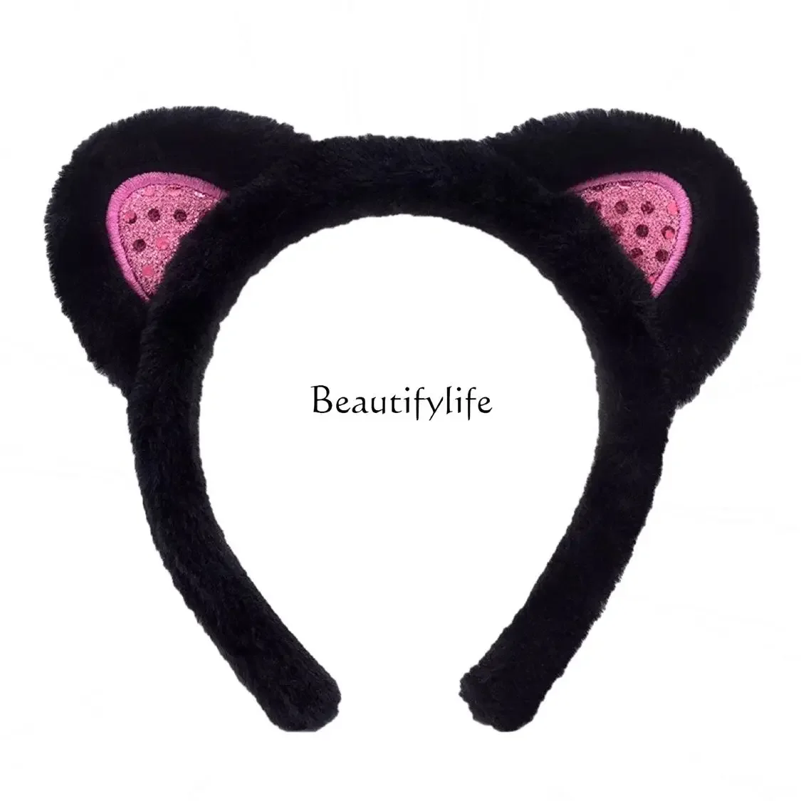 Japanese Style Cat Ears Cute Face Wash Hair Bands Hair Band/Clip Hair Accessories Non-Slip Headband