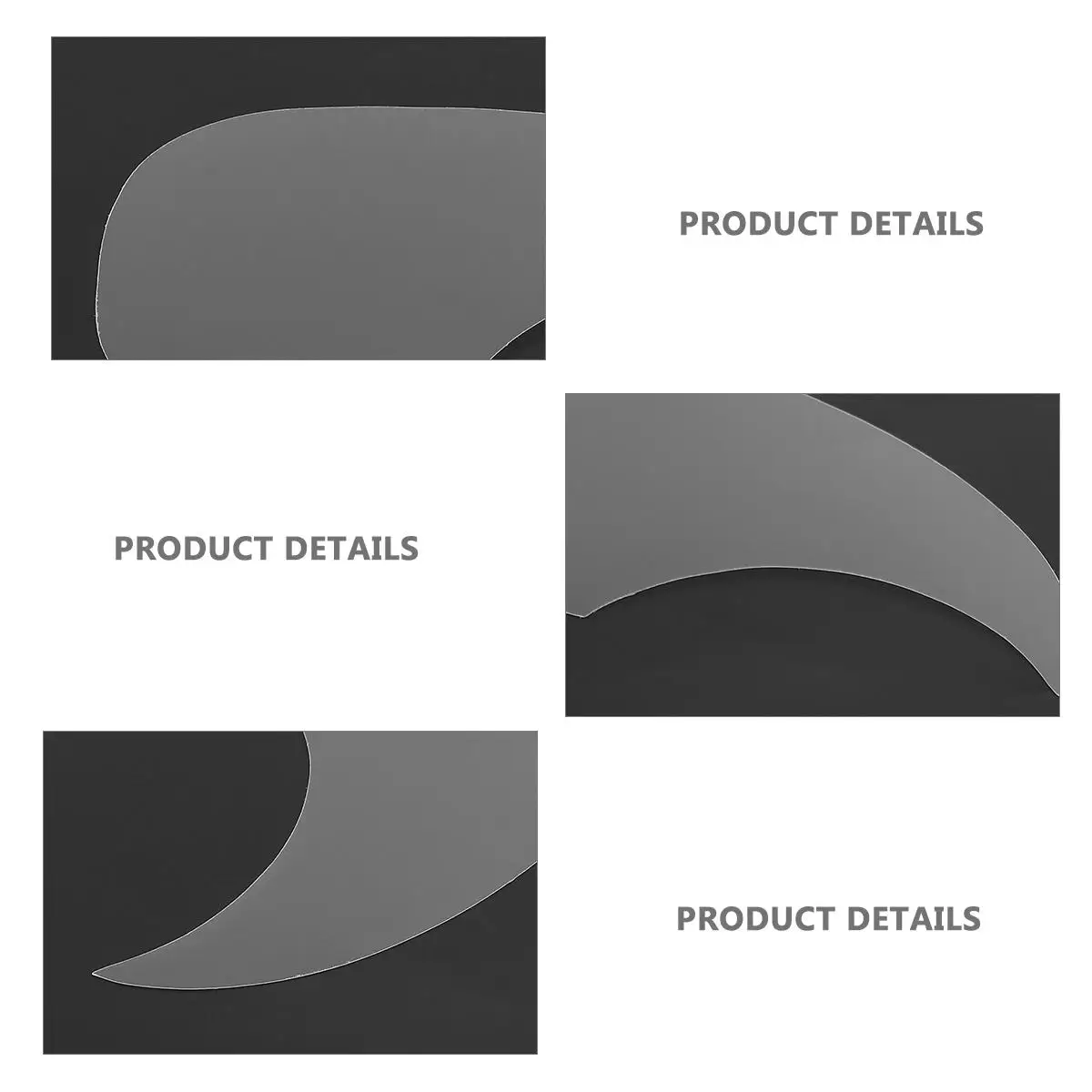 

Guitar Pickguard PET Material Scratch Resistant Sticker Transparent Protector Fretboard Accessory Set Guitar Parts