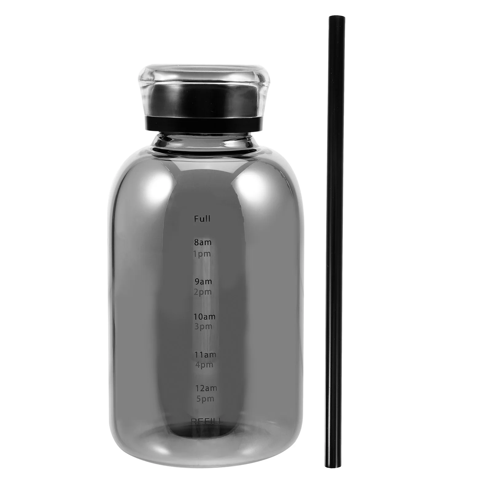 

1Set Stylish Sports Water Bottle Large Capacity Leakproof Portable Convenient Grip Design for Exercise Fitness Outdoor