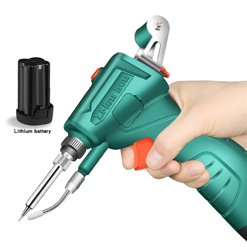 220V 80W Wireless Hand-Held Internal Heating Electric Soldering Iron Automatically Send Tin Gun Welding Repair Tool