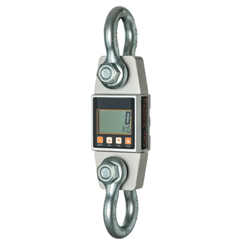 3T Crane Scale High Precision Weighing Scale Digital Hanging Scale Electronic Hanging Weigh 3000kg LB Scale