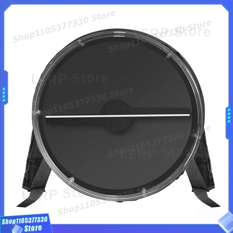 Portable 3D Holographic LED Fan Display Walking Advertising Machine with Special Backpack Ultra Clear Naked Eye Image
