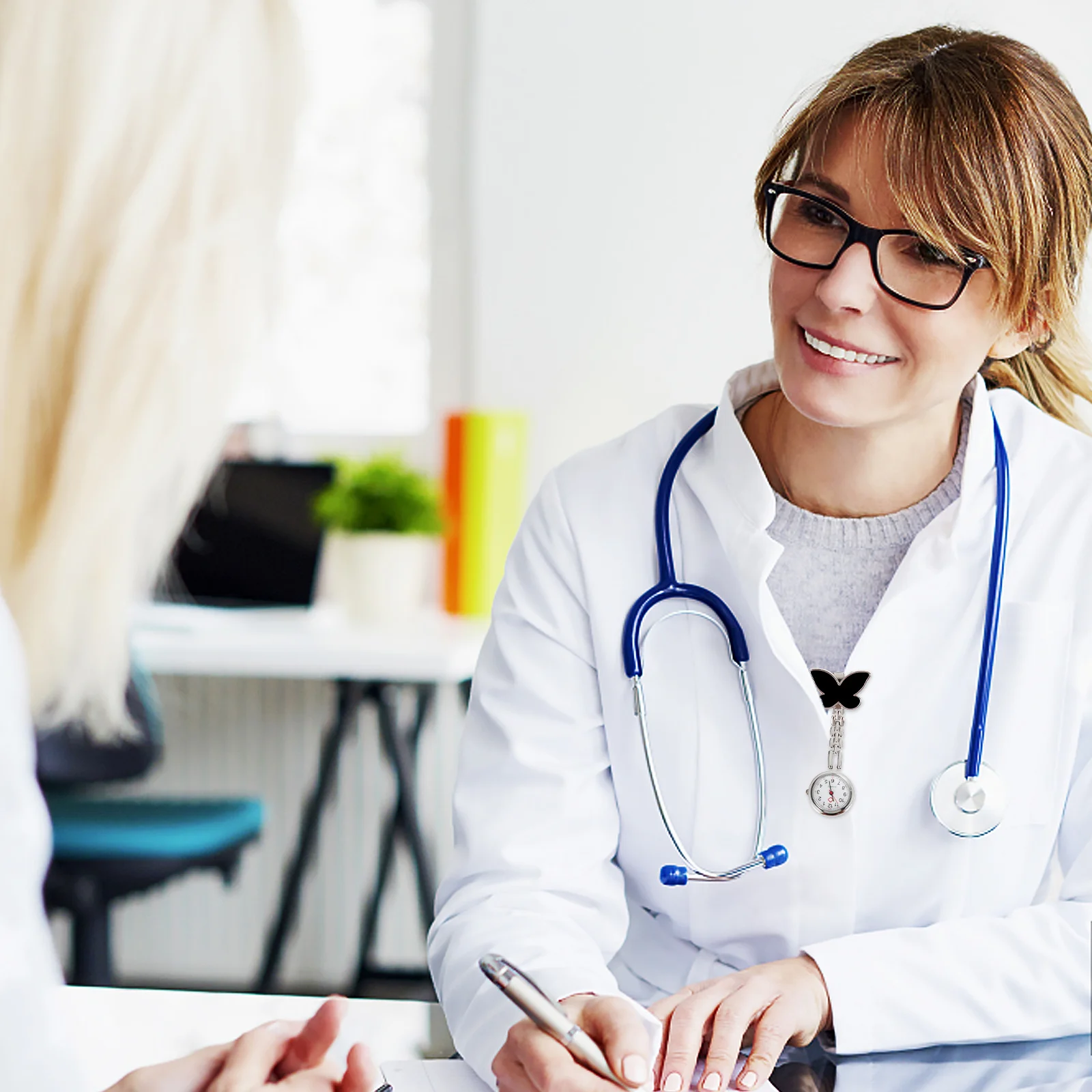 

Durable Nurse Fob Watch Women Hanging Pocket Watch Clear Numbers Accurate Timing Gift for Nurses Hanging Pocket Watches