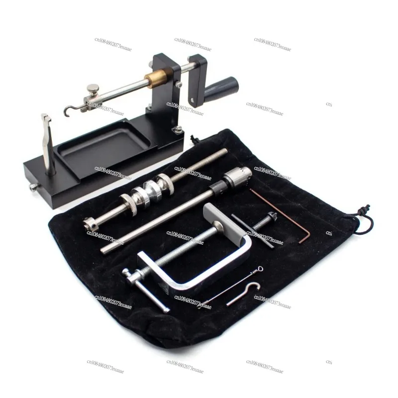 Professional Multi-function Fishing Tool: Wire Bender, Loop Maker, Fly Tying Station, Reel Winder with Drag System