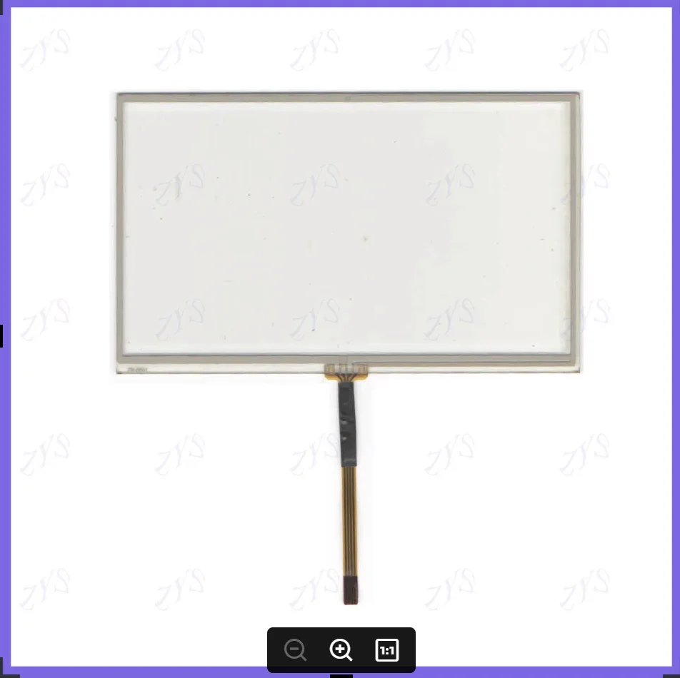 

ZhiYuSun HSTTPA7.0HJ this is Compatible 4-wire resistive touch panel for Car DVD, GPS Navigator screen glass HST-TPA7.0HJ