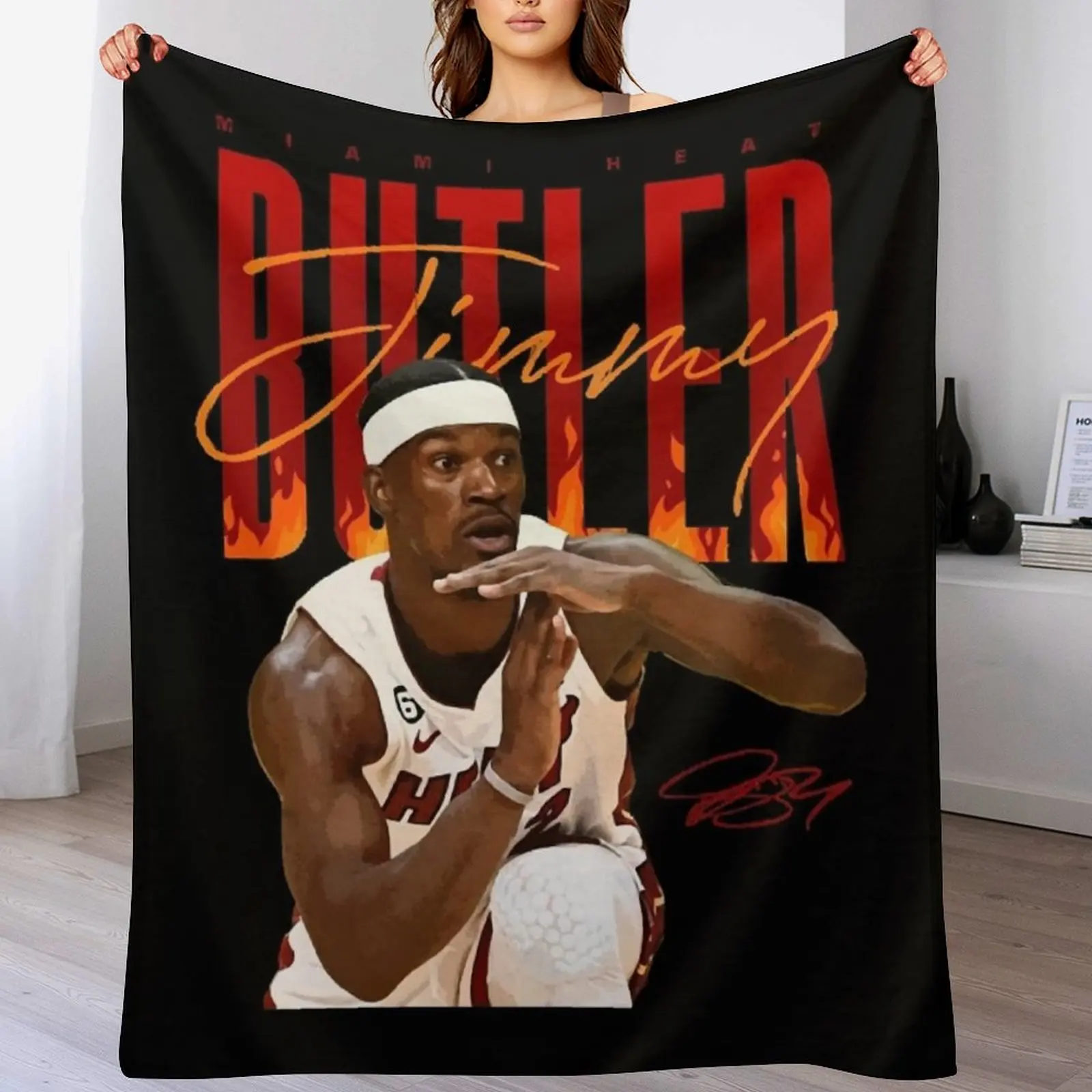 

Jimmy Butler Timeout Throw Blanket Blankets Sofas Of Decoration decorative Polar Blankets