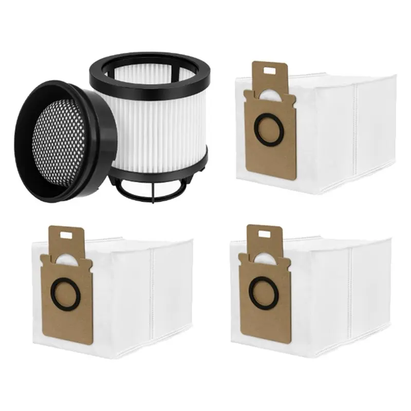【PROMOTION】Replacement Dust Bag And HEPA Filter Set For Roborock H50 Ultra Handheld Vacuum Cleaner Washable Accessories Parts