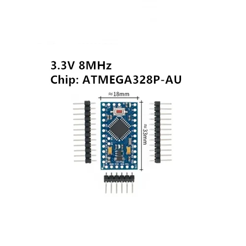 Pro Mini 3.3V/8M 5V/16M ATMEGA328 ATMEGA328P-AU Interactive Media Module for Arduino