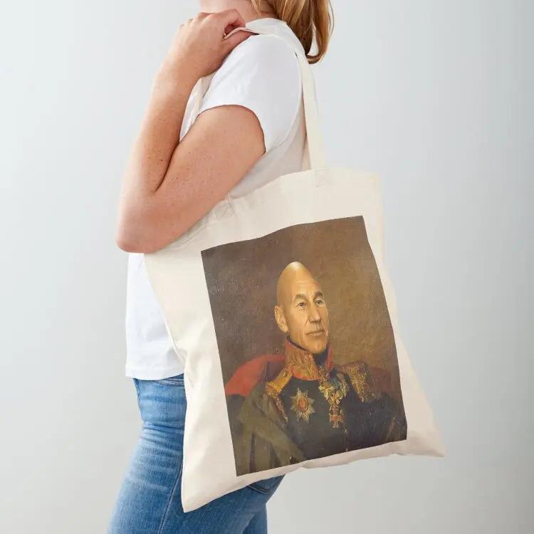 

Sir Patrick Stewart OBE - replaceface Tote Bag Gift bags personalized tote bag tote bag women