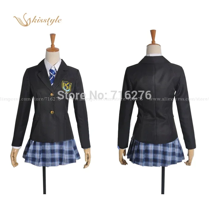 

Kisstyle Fashion Anime White Album 2 Kazusa Touma Cloth Uniform Cosplay Costume,Any Size
