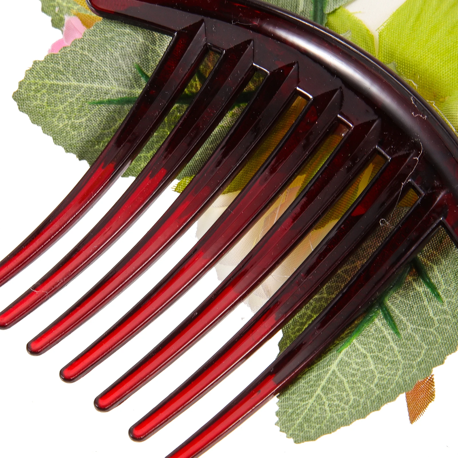 

Small Hair Combs for Women Bridal Pin Wedding Decorative Accessories Flower Hairpiece Rhinestone Hairpin with Decoration