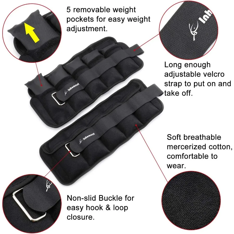 Adjustable Heavy Ankle Weights 3