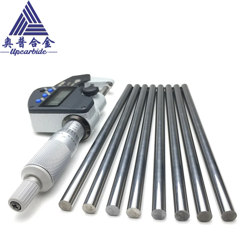 10% CO Diameter 3-15mm Tungsten Carbide end mill Solid Rods with 90.8hra