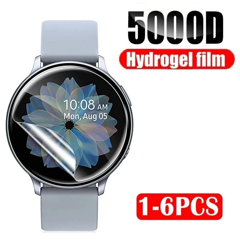 for Samsung Watch Active 2 44MM 40MM Screen Protector Full Protective Film for Samsung Galaxy Watch Active 2 Cover Foil