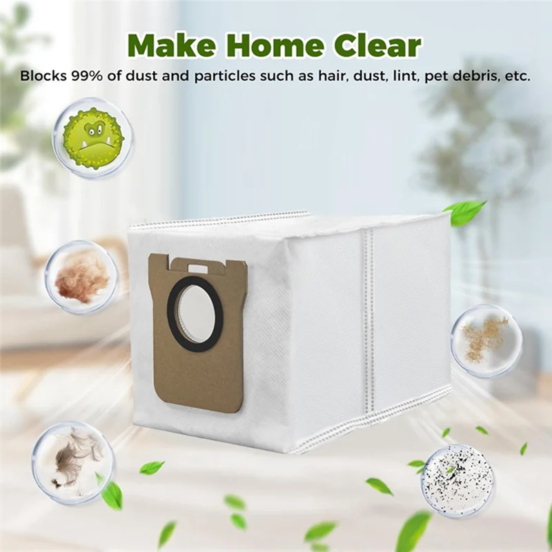 Сменные мешки для пыли для Xiaomi Mijia M40S/OV31CN, детали для пылесоса, нетканые мешки для мусора-A58E