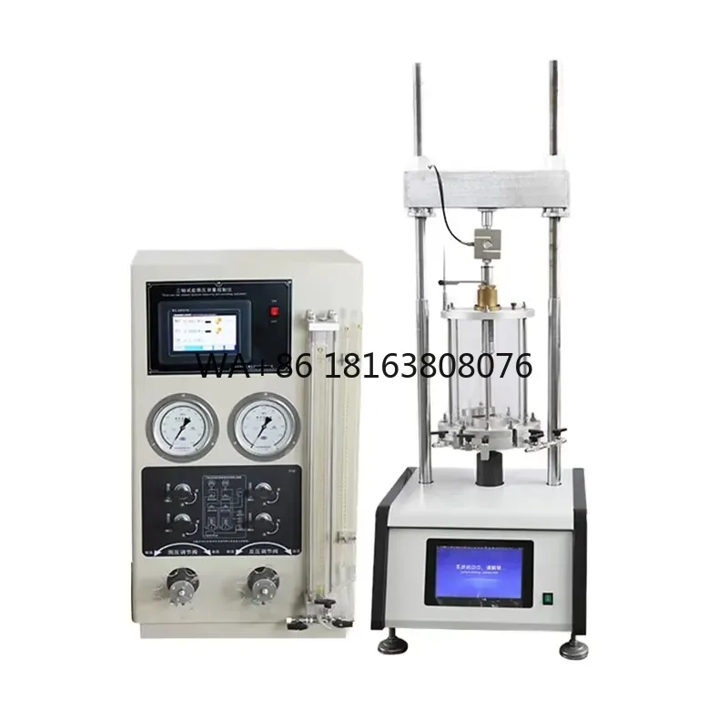 TSZ-3 Soil Strain Controlled Bench Standard Triaxial Testing/Soil Triaxial test Soil Laboratory Testing Equipment