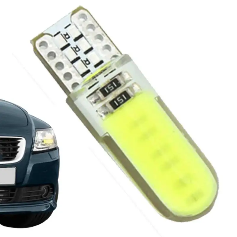 Car Dashboard Lights T10 LED Lights For Car 6500K LED Light Bulb For Car 12V License Plate Dash Instrument Lights 3W Compartment