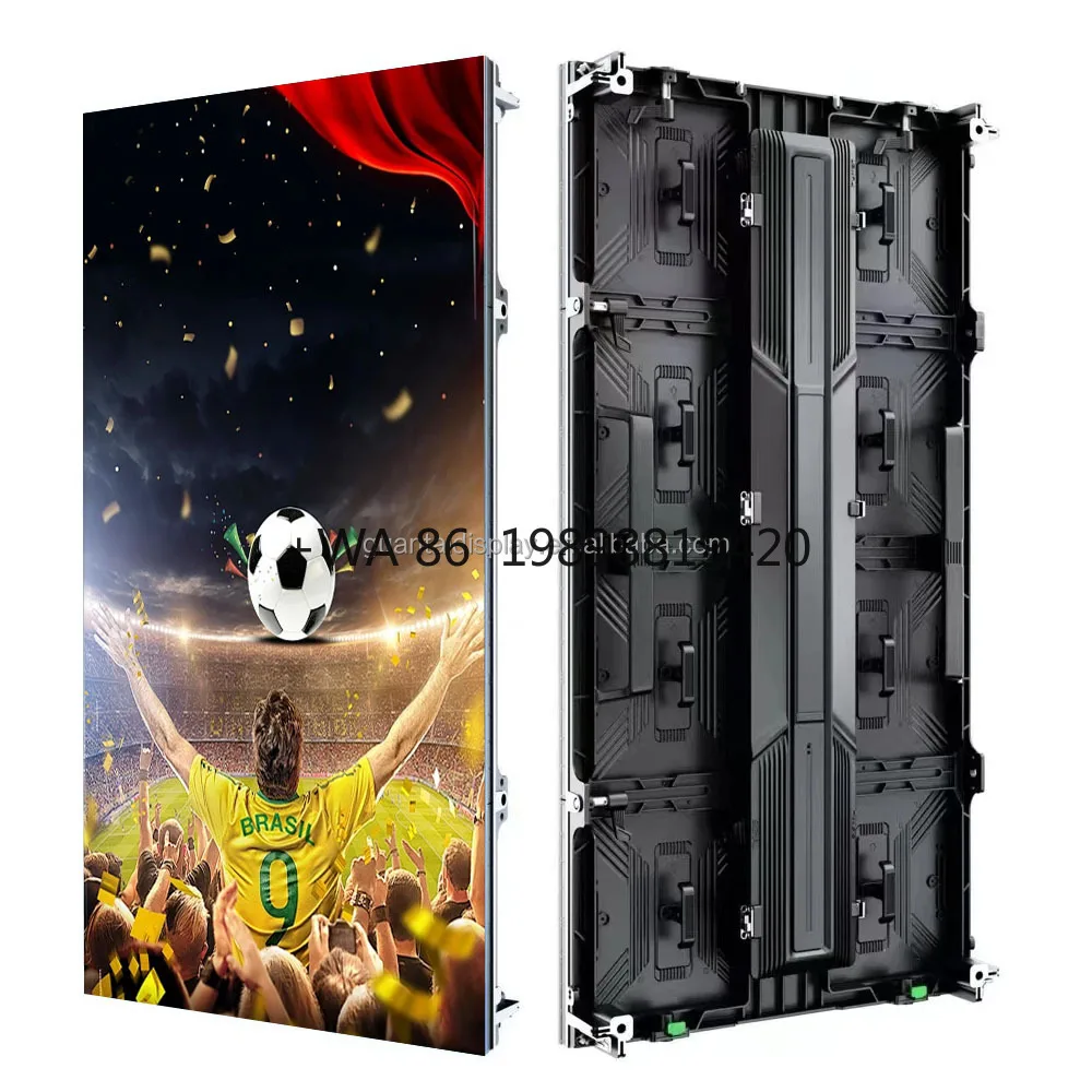 Global Nations Tournament 2026 LED Stage Backdrop  High Refresh Rate AI-Driven CMS IP65 Waterproof Indoor/Outdoor Display