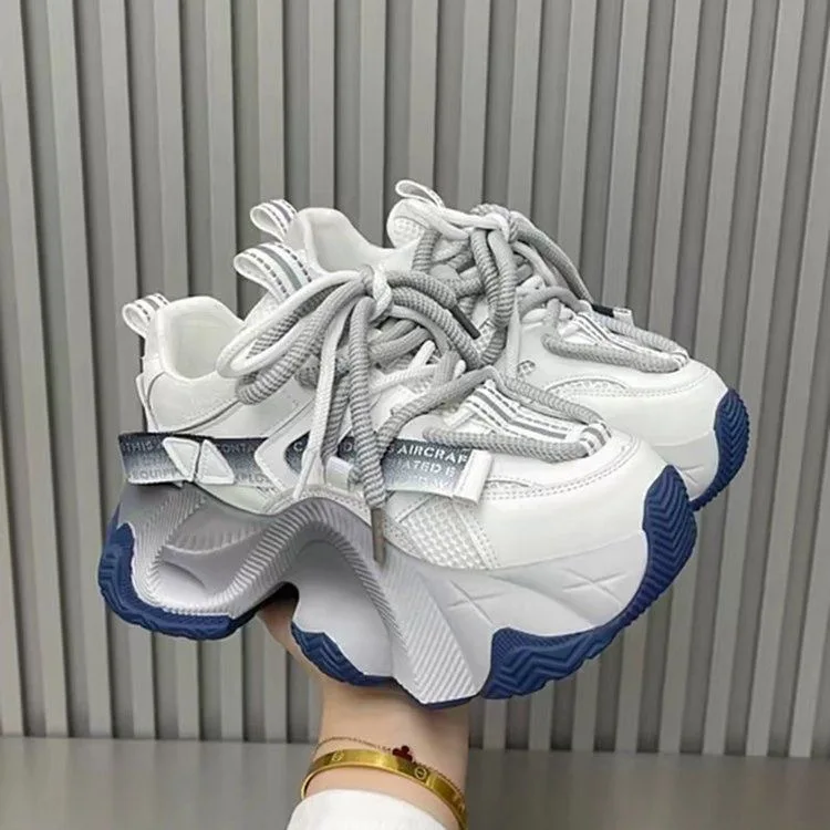 

Новые роскошные женские кроссовки на толстой подошве, высокие модные повседневные туфли, противоскользящие и прочные кроссовки, Zapatos Para Hombres